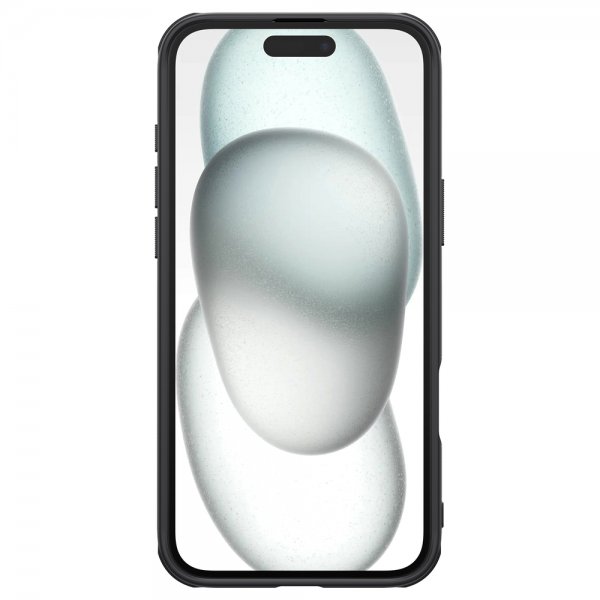Nillkin iPhone 16 -suojakuori Super Frosted Shield Pro musta