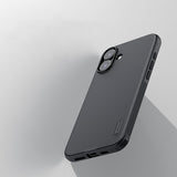 Nillkin iPhone 16 -suojakuori Super Frosted Shield Pro musta