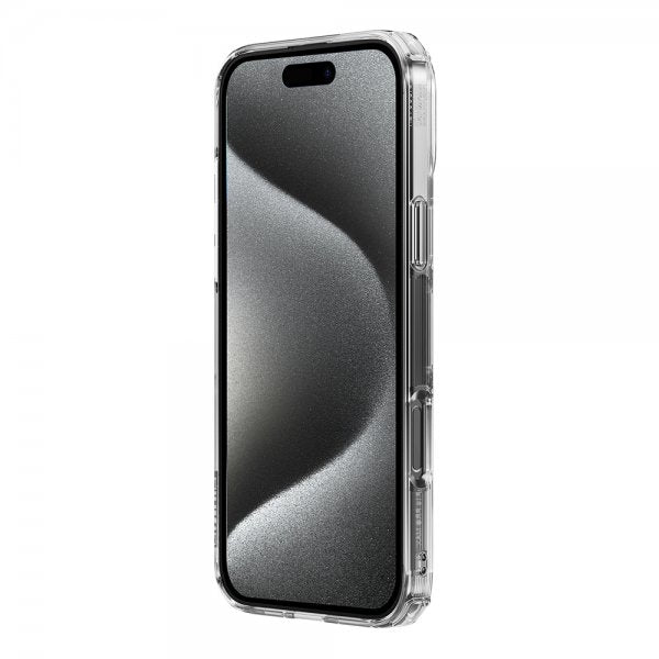Nillkin iPhone 16 -suojakuori Nature Pro Series MagSafe, läpinäkyvä