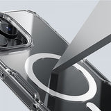 Nillkin iPhone 16 Pro -kuori Nature Pro Series MagSafe Läpinäkyvä