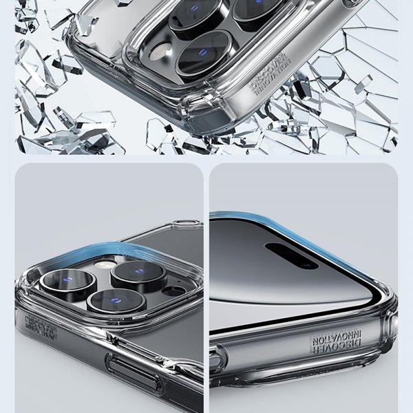 Nillkin iPhone 16 Pro -kuori Nature Pro Series MagSafe Läpinäkyvä