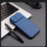 Nillkin iPhone 16 CamShield Pro MagSafe -suojakuori, sininen
