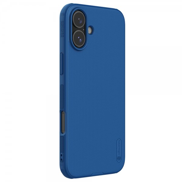 Nillkin iPhone 16 Suojakuori Super Frosted Shield Pro Sininen