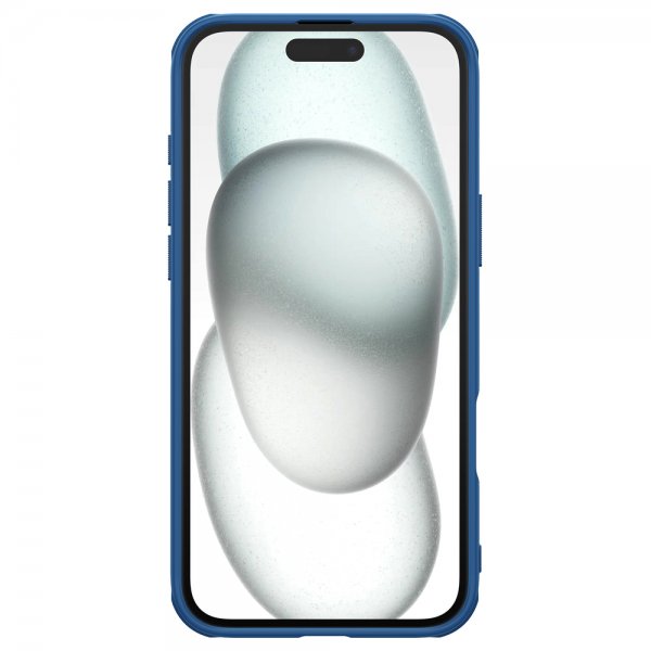 Nillkin iPhone 16 Suojakuori Super Frosted Shield Pro Sininen
