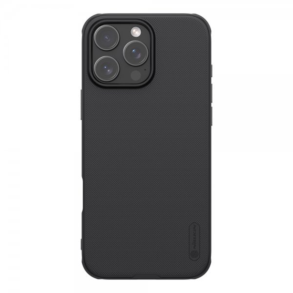 Nillkin iPhone 16 Pro Kuori Super Frosted Shield Pro Musta