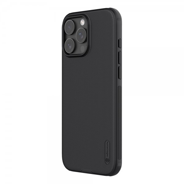 Nillkin iPhone 16 Pro Kuori Super Frosted Shield Pro Musta