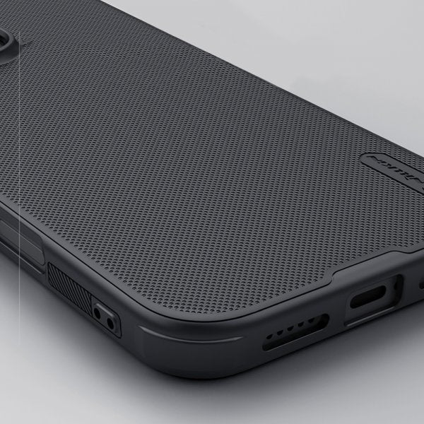 Nillkin iPhone 16 Pro Kuori Super Frosted Shield Pro Musta
