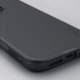 Nillkin iPhone 16 Pro Kuori Super Frosted Shield Pro Musta
