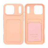 iPhone 17 Pro Max -kuoret korttipidikkeellä, pinkki