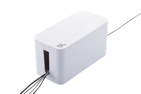 Bluelounge Cablebox Mini johtokotelo, valkoinen