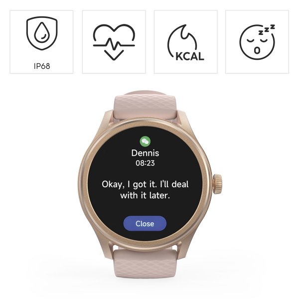 Hama Smartwatch 5010 Ruusukulta