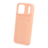 iPhone 17 Pro Max -kuoret korttipidikkeellä, pinkki