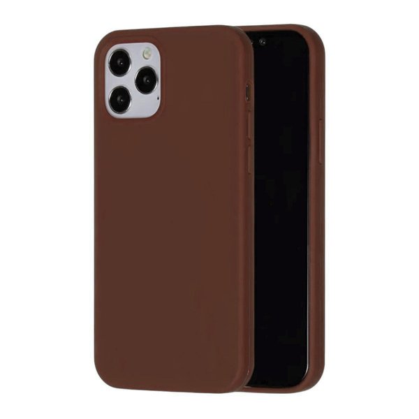 Rvelon iPhone 13 Pro Max Silikonikuori MagSafe Ruskea