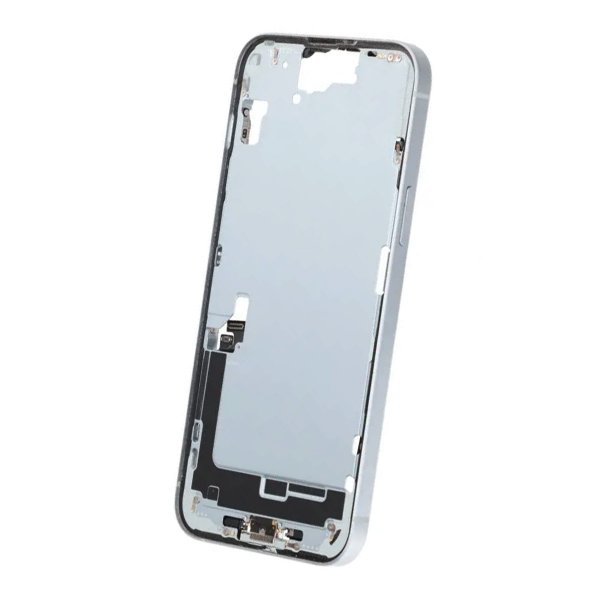 Keskirunko pikkutarvikkeineen iPhone 15 Plus - Puhelin – Sininen OEM