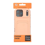 iPhone 17 Pro Max -kuoret korttipidikkeellä, pinkki