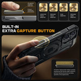 Supcase iPhone 16 Suojakuori UB Grip MagSafe Musta