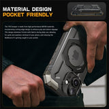 Supcase iPhone 16 Suojakuori UB Grip MagSafe Musta