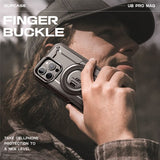 Supcase iPhone 16 Pro Max -suojakuori UB Pro MagSafe Musta