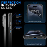 Supcase iPhone 16 Pro Max -suojakuori UB Mag Harmaa