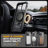 Supcase iPhone 16 Pro Kuori UB Grip MagSafe Harmaa