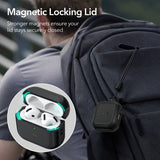 ESR AirPods 4 Kotelo Orbit Hybrid HaloLock Musta