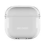 Decoded AirPods 4 Skal Silikoni AirCase Läpinäkyvä