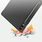 Dux Ducis Samsung Galaxy Tab S9 Plus/S9 FE Plus/S10 Plus Kotelo DOMO Series Musta