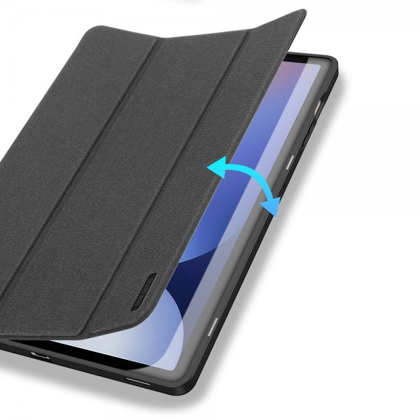 Dux Ducis Samsung Galaxy Tab S9 Plus/S9 FE Plus/S10 Plus Kotelo DOMO Series Musta