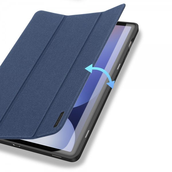 Dux Ducis Samsung Galaxy Tab S9 Plus/S9 FE Plus/S10 Plus Kotelo DOMO-sarja Sininen