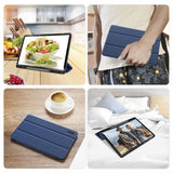 Dux Ducis Samsung Galaxy Tab S9 Plus/S9 FE Plus/S10 Plus Kotelo DOMO-sarja Sininen