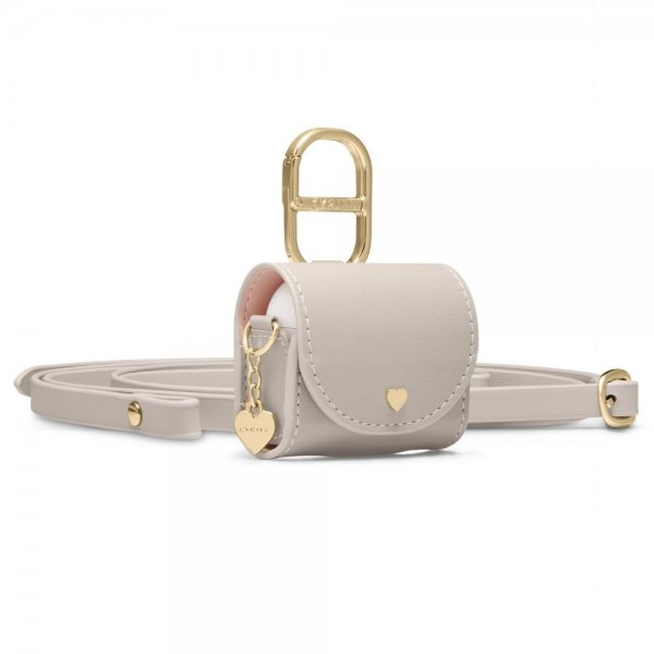 Spigen AirPods 4 -kotelo, Cyrill Mini Bag, beige