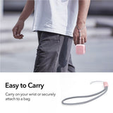 ESR AirPods 4 Kotelo Orbit Hybrid HaloLock Vaaleanpunainen