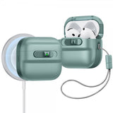 ESR AirPods 4 Kotelo Pulse FlickLock HaloLock Vihreä
