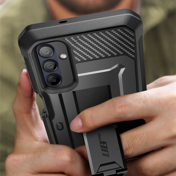 Supcase Samsung Galaxy A16 Kotelo UB Pro Musta
