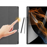 Dux Ducis Samsung Galaxy Tab S8 Ultra/S9 Ultra/S10 Ultra Kotelo DOMO Series Musta