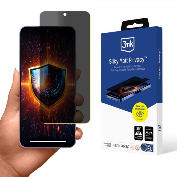 3mk Xiaomi 15 Näytönsuoja Silky Matt Privacy