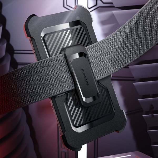 Supcase Samsung Galaxy S24 FE Suojakuori UB Pro Musta
