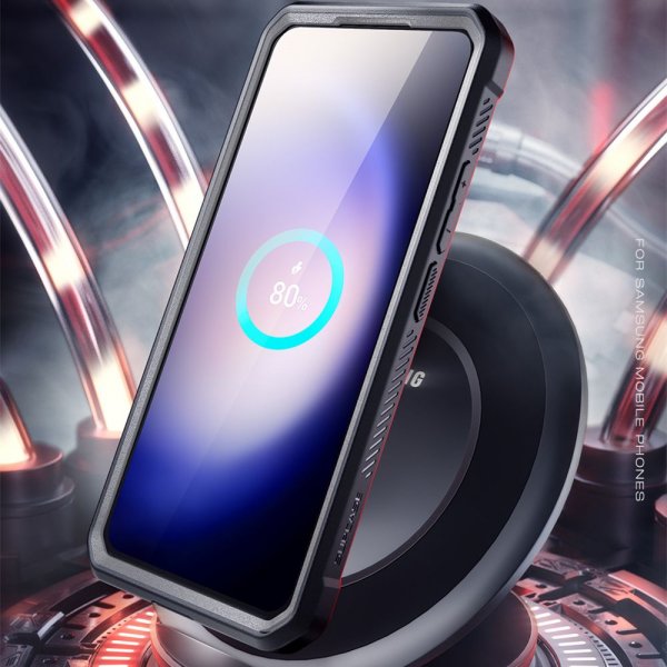 Supcase Samsung Galaxy S24 FE Suojakuori UB Pro Musta