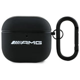 Mercedes Benz AirPods 4 Kuoret Aitoa Nahkaa AMG Musta