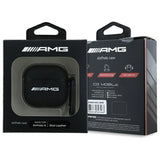 Mercedes Benz AirPods 4 Kuoret Aitoa Nahkaa AMG Musta