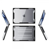 Supcase MacBook Air 15 M2 (A2941)/M3 (A3114) kuori Unicorn Beetle, musta