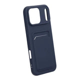iPhone 17 Pro Max Kuori Korttikotelolla Sininen