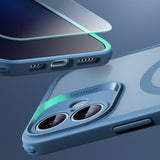 ESR iPhone 16 -kuori ja näytönsuoja Classic Pro MagSafe -setti, sininen