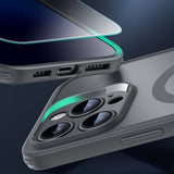 ESR iPhone 16 Pro Kuori ja Näytönsuoja Classic Pro MagSafe Setti Harmaa