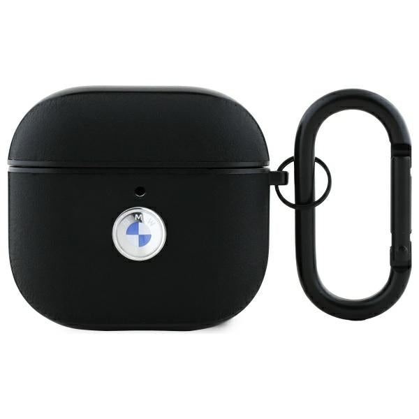 BMW AirPods 4 Kuoret Aito Nahka Musta