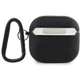 Mercedes-Benz AirPods 4 -kotelo, aitoa nahkaa, musta