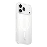 Rvelon iPhone 17 Pro Max Kuori Aaltokuvioitu MagSafe Valkoinen