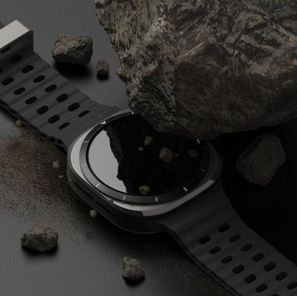 Ringke Samsung Galaxy Watch Ultra 47mm kuori ja näytönsuoja Slim & Glass Transparent