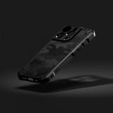 Ringke iPhone 16 Pro -kuori Rugged Gear Magnetic Musta