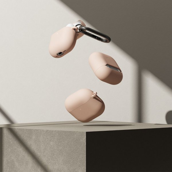 Ringke AirPods 4 -silikonisuojakuori, lila